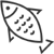 a fresh fish icon graphic
