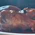 an image of barbecue chicken at a soul food restaurant in Minneapolis