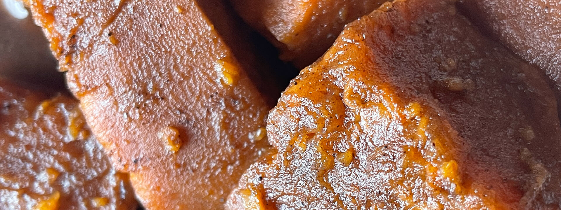 Candy Yams on a spoon